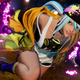 King of Fighters XIV's Isla, a girl wearing a baseball cap and large jacket, lunges at the camera with her disembodied, purple hands.